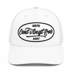 Casquette Trucker Signature VD Blanche & Noire — Brodée dans notre atelier à Béziers | Cent Vingt Trois