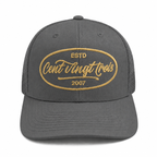 Casquette Trucker Signature VD Iron Grey — Brodée dans notre atelier à Béziers | Cent Vingt Trois