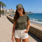 Casquette Trucker Signature VD Kaki — Brodée dans notre atelier à Béziers | Cent Vingt Trois