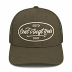 Casquette Trucker Signature VD Kaki — Brodée dans notre atelier à Béziers | Cent Vingt Trois