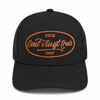 Casquette Trucker Signature VD Noire — Brodée dans notre atelier à Béziers | Cent Vingt Trois