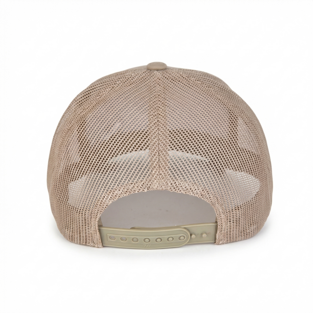Casquette Trucker Filet Légendaire sable — La version estivale du rugby streetwear | Cent Vingt Trois