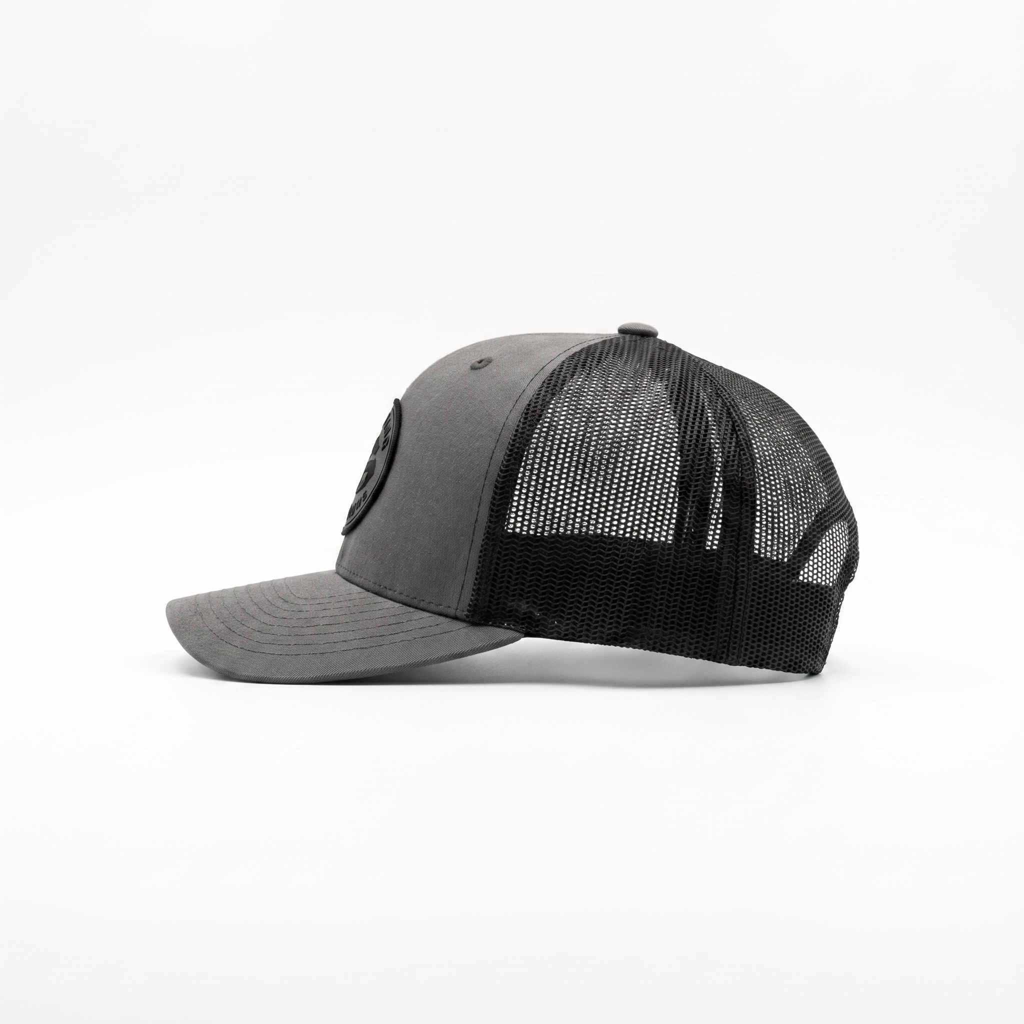 Casquette Trucker Légendaire Gris sur Gris — Le monochrome rugby | Cent Vingt Trois