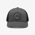 Casquette Trucker Légendaire Gris sur Gris — Le monochrome rugby | Cent Vingt Trois