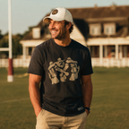 Casquette Trucker Légendaire Ivoire & Noir — Le contraste rugby streetwear | Cent Vingt Trois