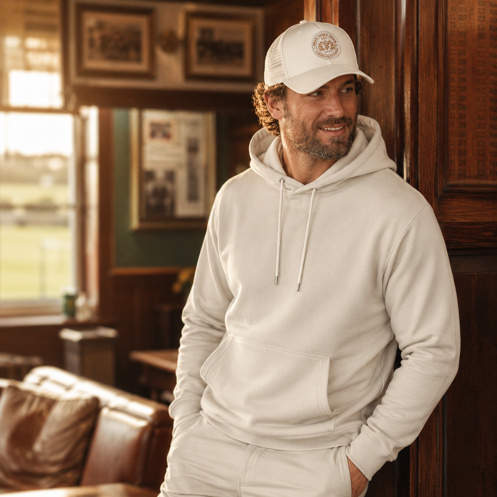Casquette Trucker Légendaire Ivoire & Doré — Le rugby avec du panache | Cent Vingt Trois