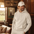 Casquette Trucker Légendaire Ivoire & Doré — Le rugby avec du panache | Cent Vingt Trois