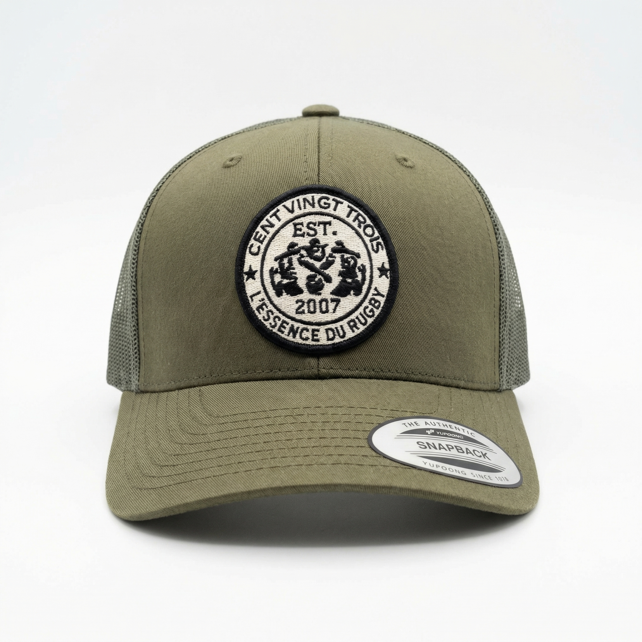 Casquette Retro Trucker - Légendaire - Snapback réglable - Kaki