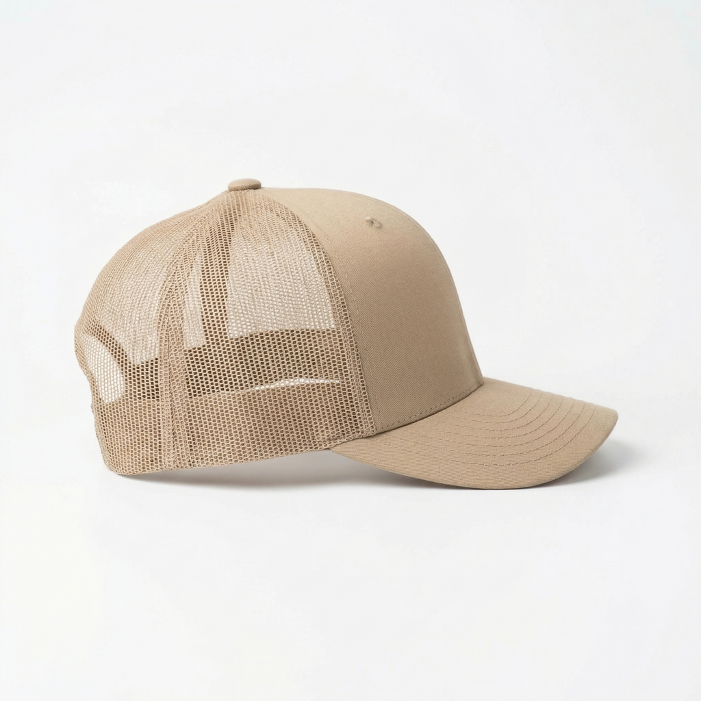 Casquette Trucker Filet Rugby Club Sable — L'été rugby streetwear | Cent Vingt Trois
