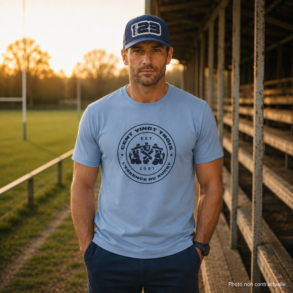 Casquette Trucker Filet Rugby Club Marine — Pour les couleurs du club | Cent Vingt Trois