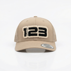 Casquette Trucker Filet Rugby Club Sable — L'été rugby streetwear | Cent Vingt Trois