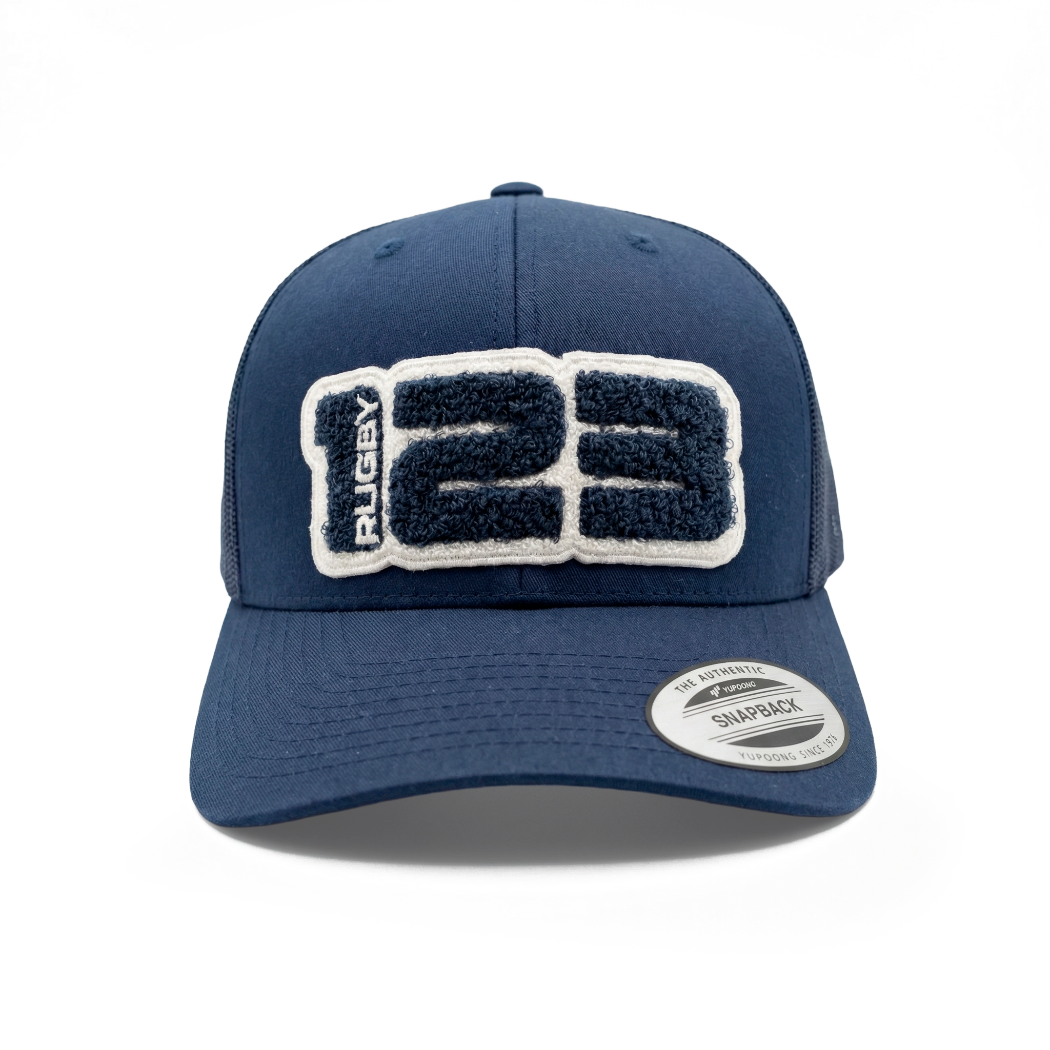 Casquette Retro Trucker - Rugby Club - Snapback réglable - Marine