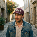 Casquette Snapback Signature Bordeaux — La couleur du sud dans le rugby streetwear | Cent Vingt Trois