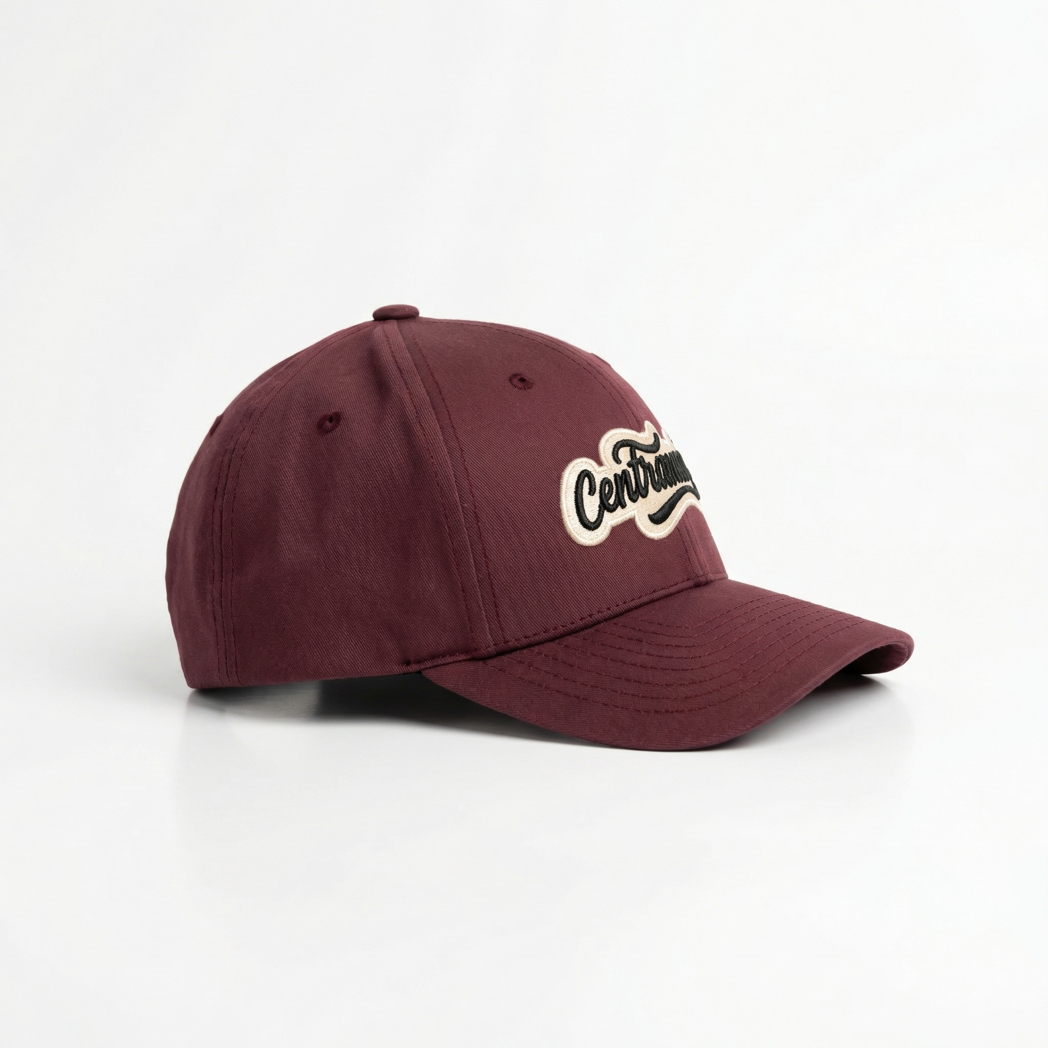 Casquette Snapback Signature Bordeaux — La couleur du sud dans le rugby streetwear | Cent Vingt Trois