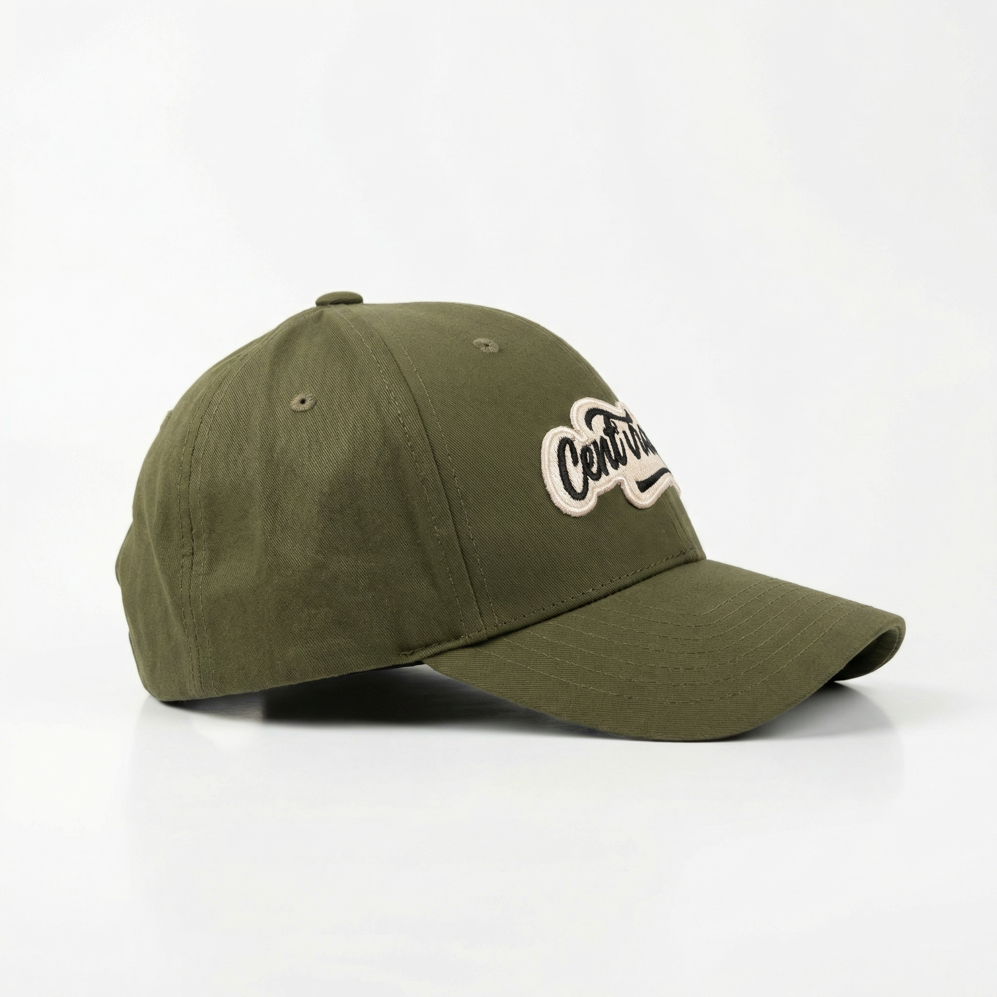 Casquette Snapback Signature Kaki — Le terrain en accessoire | Cent Vingt Trois