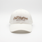 Casquette Trucker Signature Ivoire & Doré — La signature dorée de Cent Vingt Trois | Cent Vingt Trois