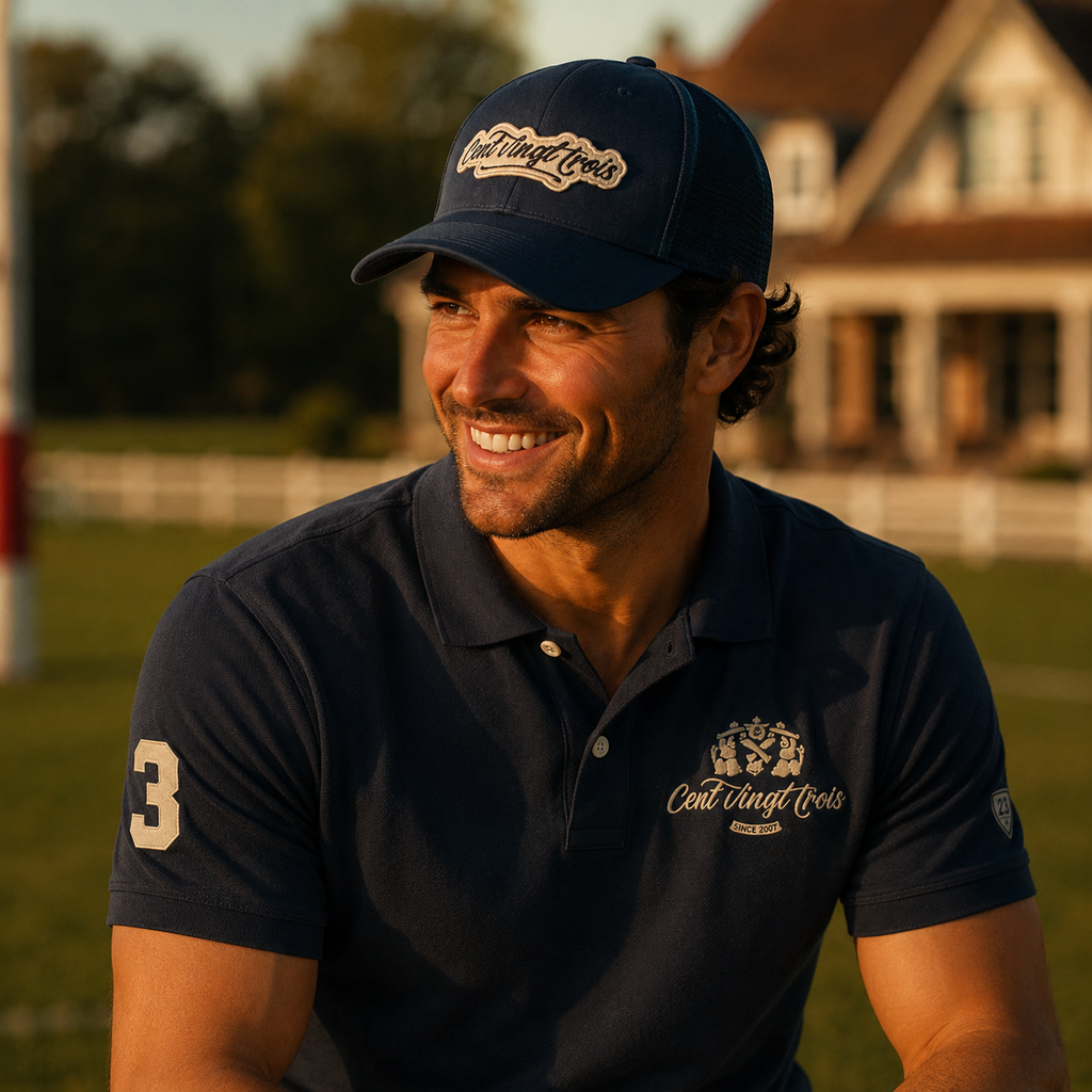 Casquette Trucker Signature Marine — La Signature dans sa version classique | Cent Vingt Trois