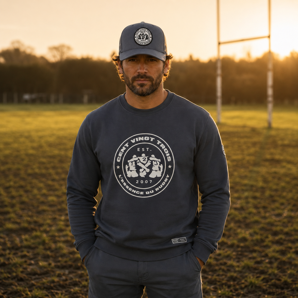 Casquette Trucker Légendaire Gris Foncé — L'accessoire discret qui en dit long | Cent Vingt Trois