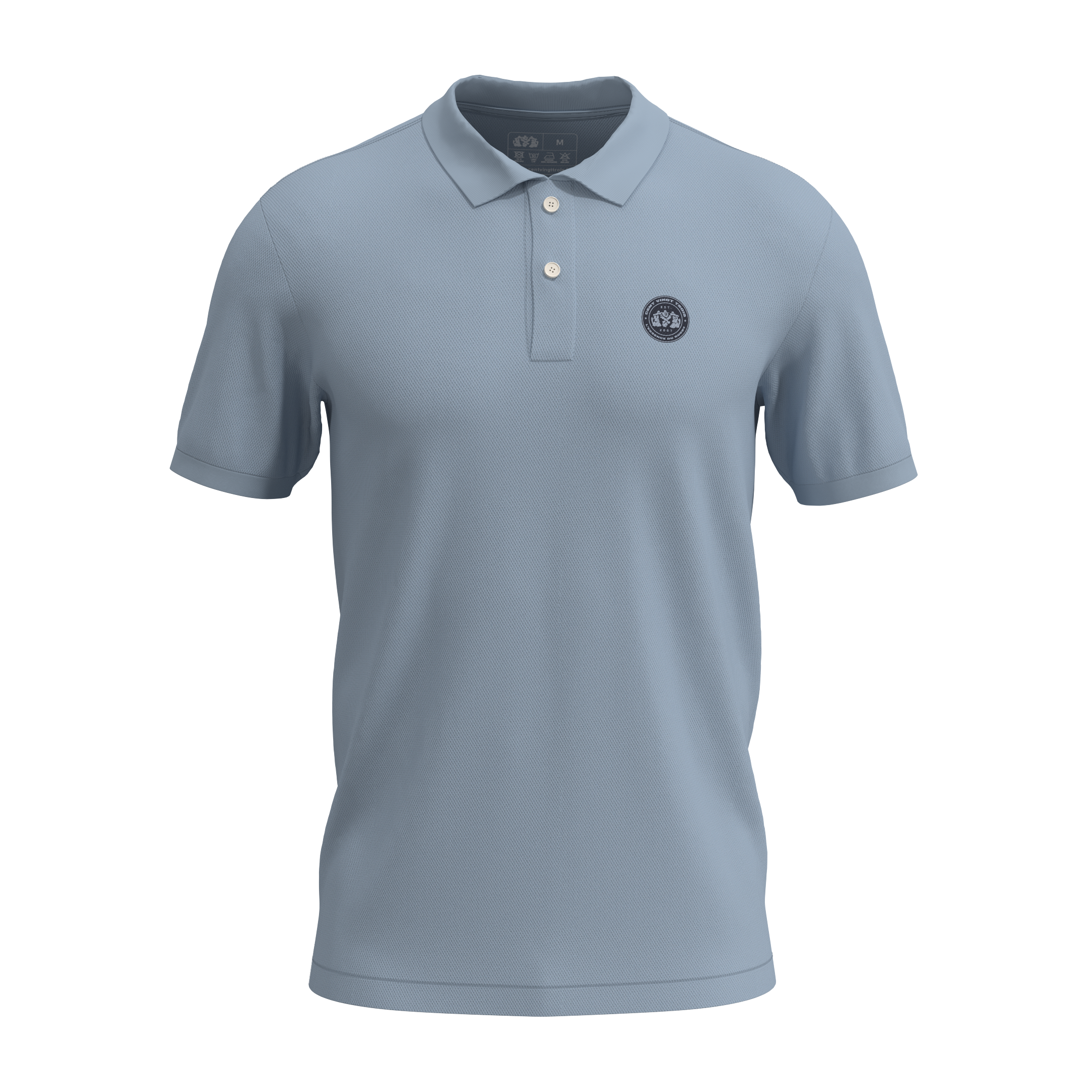 Polo homme “Héritage - Iconique” – 100% coton biologique peigné – 220 g/m²