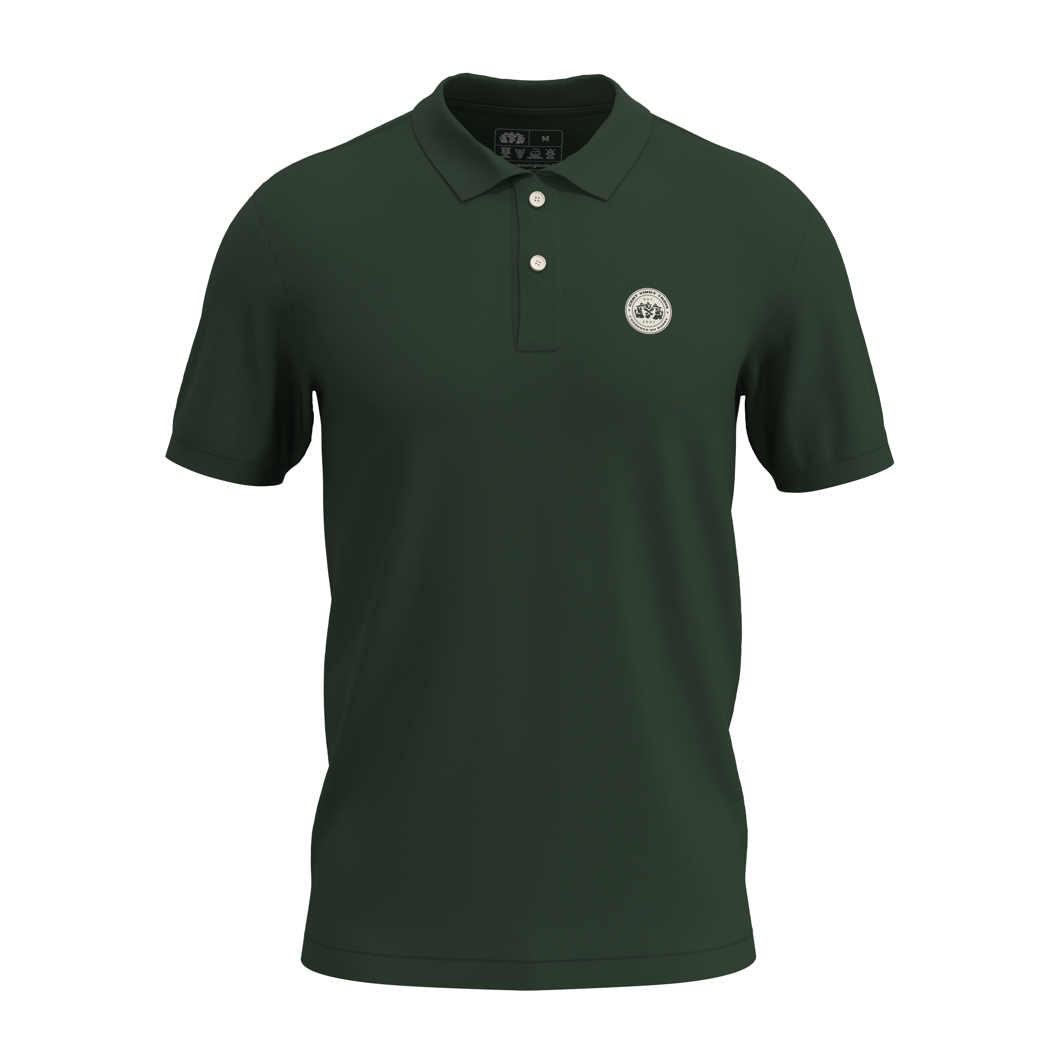 Polo homme “Héritage - Iconique” – 100% coton biologique peigné – 220 g/m²