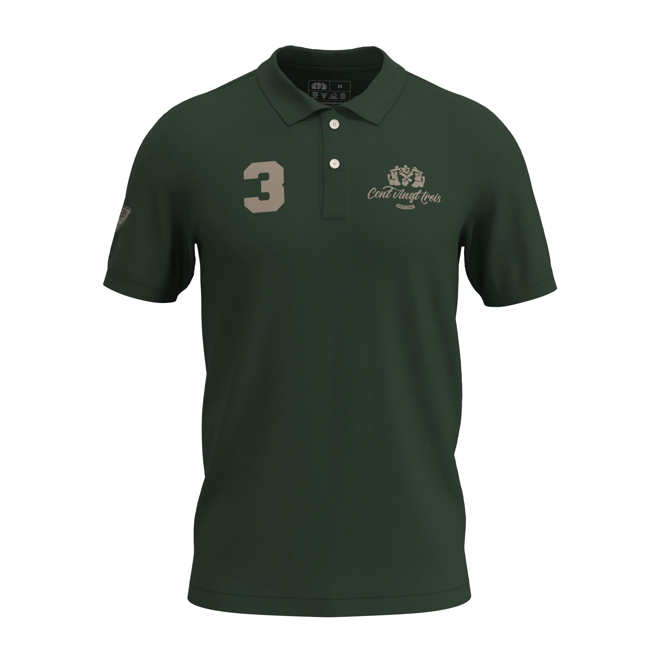 Polo "Héritage" - Collection Origine - 100 % Coton Bio - Homme