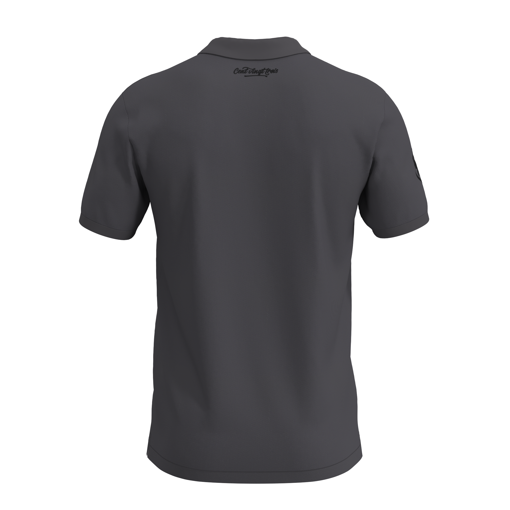 Polo Héritage CVT — Édition Brodée Ton sur Ton, Atelier Béziers | Cent Vingt Trois