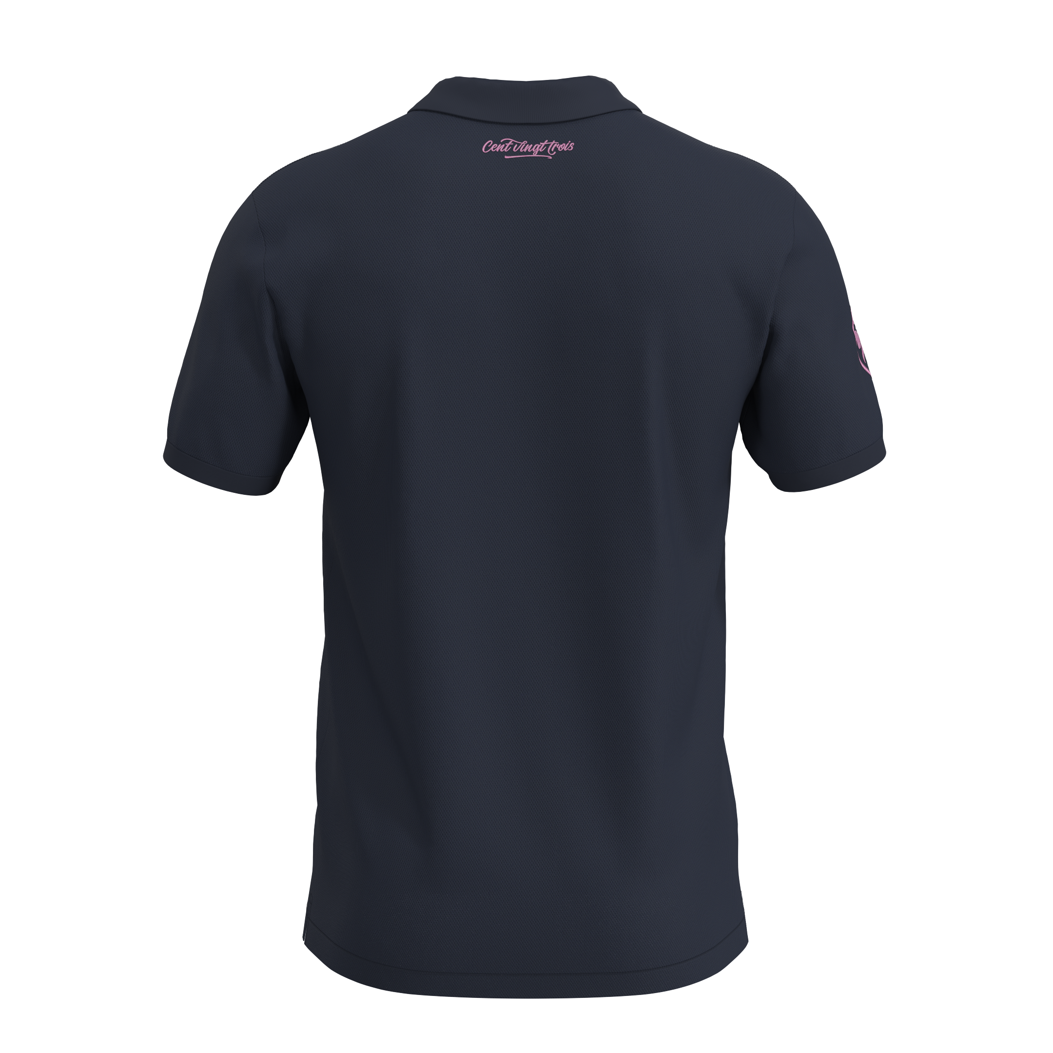 Polo Héritage CVT — Édition Brodée Ton sur Ton, Atelier Béziers | Cent Vingt Trois