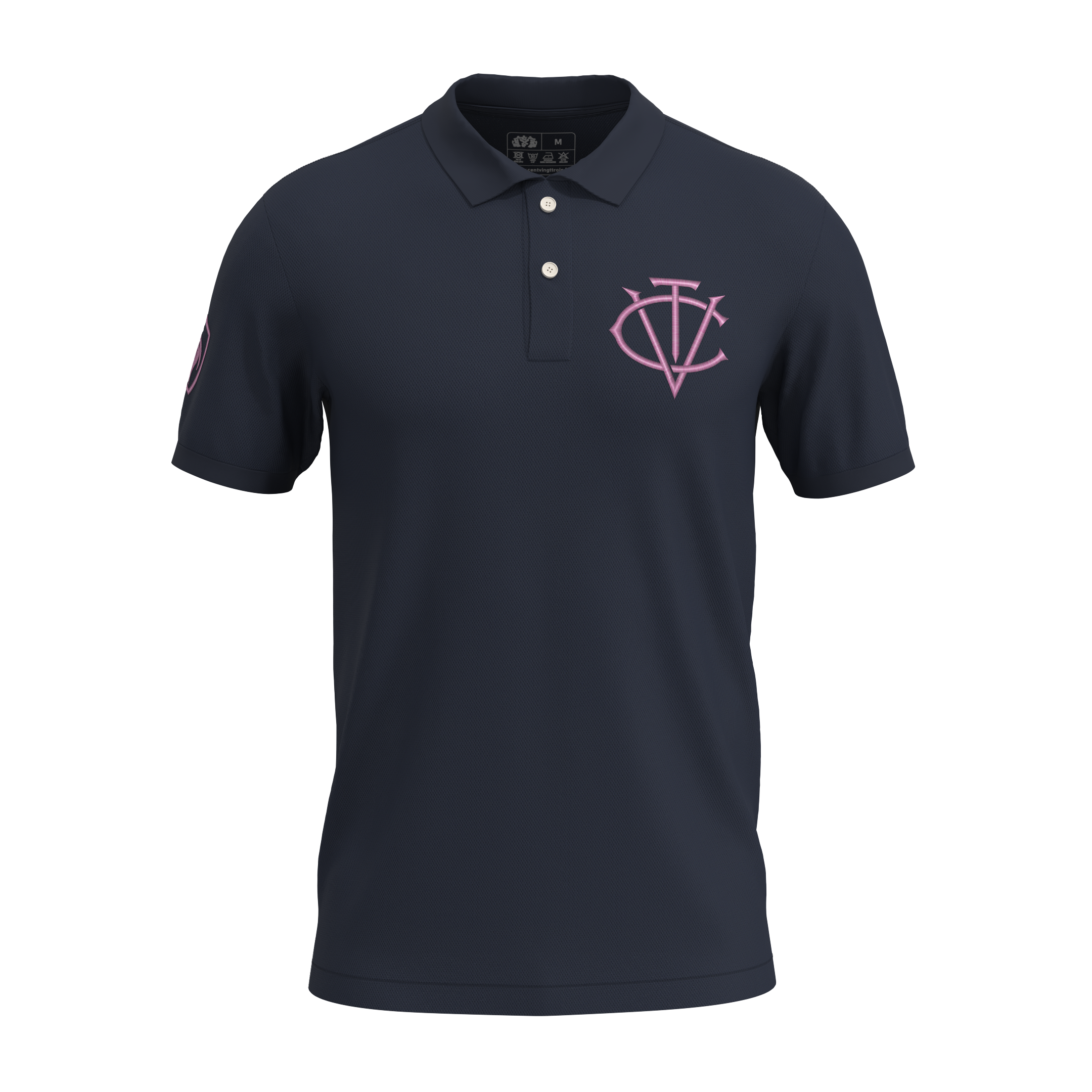 Polo Héritage CVT — Édition Brodée Ton sur Ton, Atelier Béziers | Cent Vingt Trois