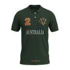 Polo Héritage NATION - AUSTRALIA - Brodé dans notre atelier à Béziers | Cent Vingt Trois