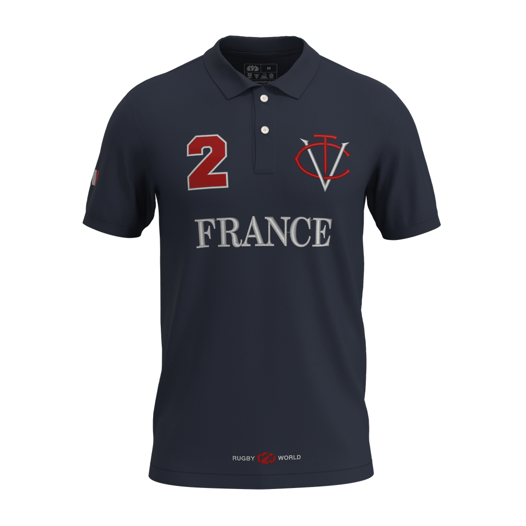 Polo Héritage NATION - FRANCE - Brodé dans notre atelier à Béziers | Cent Vingt Trois