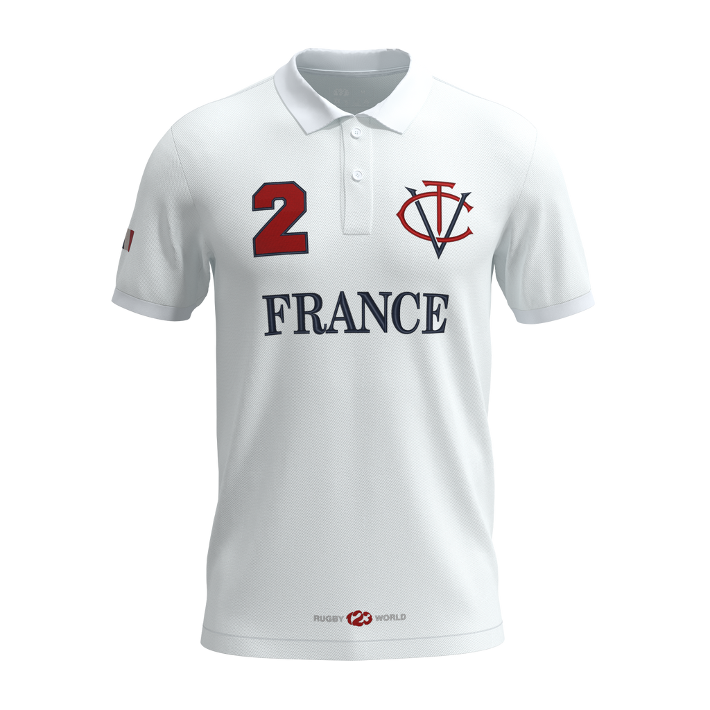 Polo Héritage NATION - FRANCE - Brodé dans notre atelier à Béziers | Cent Vingt Trois