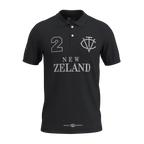 Polo Héritage NATION - NEW ZELAND - Brodé dans notre atelier à Béziers | Cent Vingt Trois