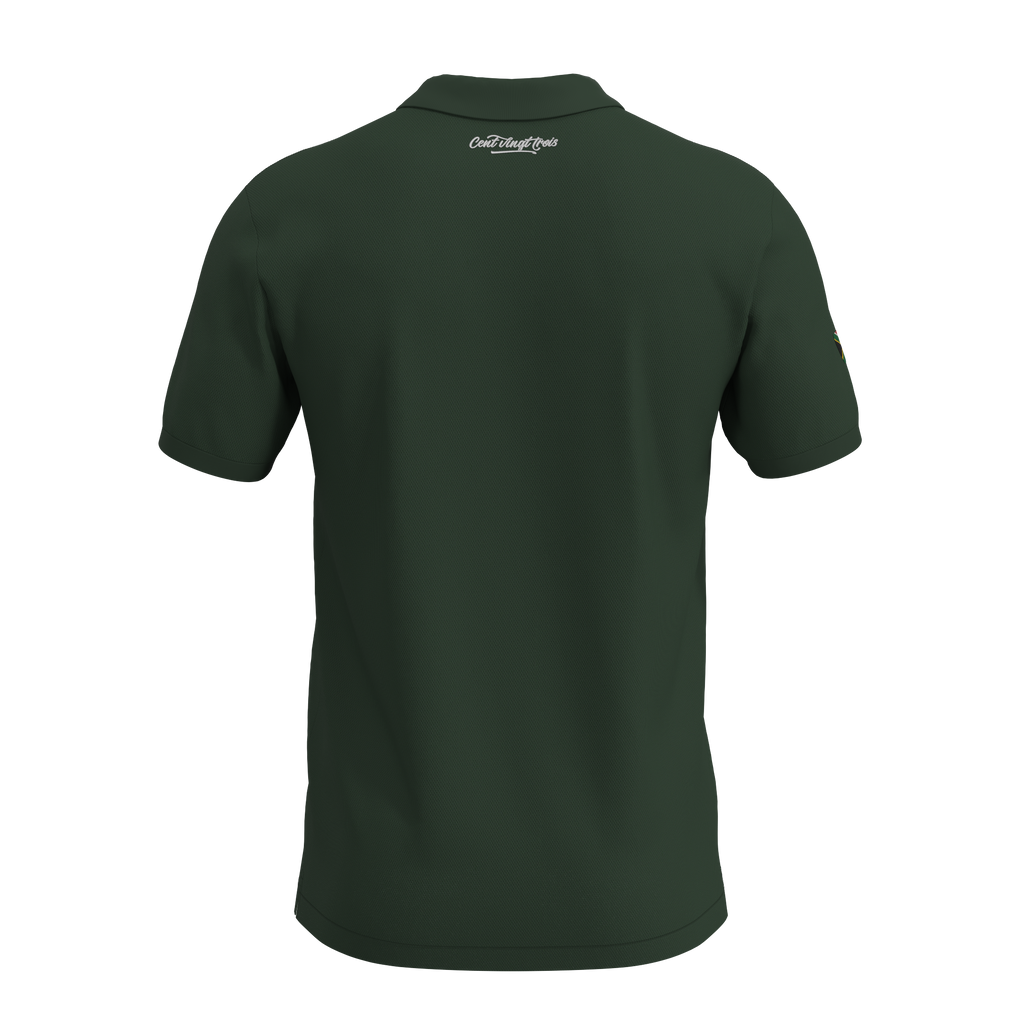 Polo Héritage NATION - SOUTH AFRICA - Brodé dans notre atelier à Béziers | Cent Vingt Trois