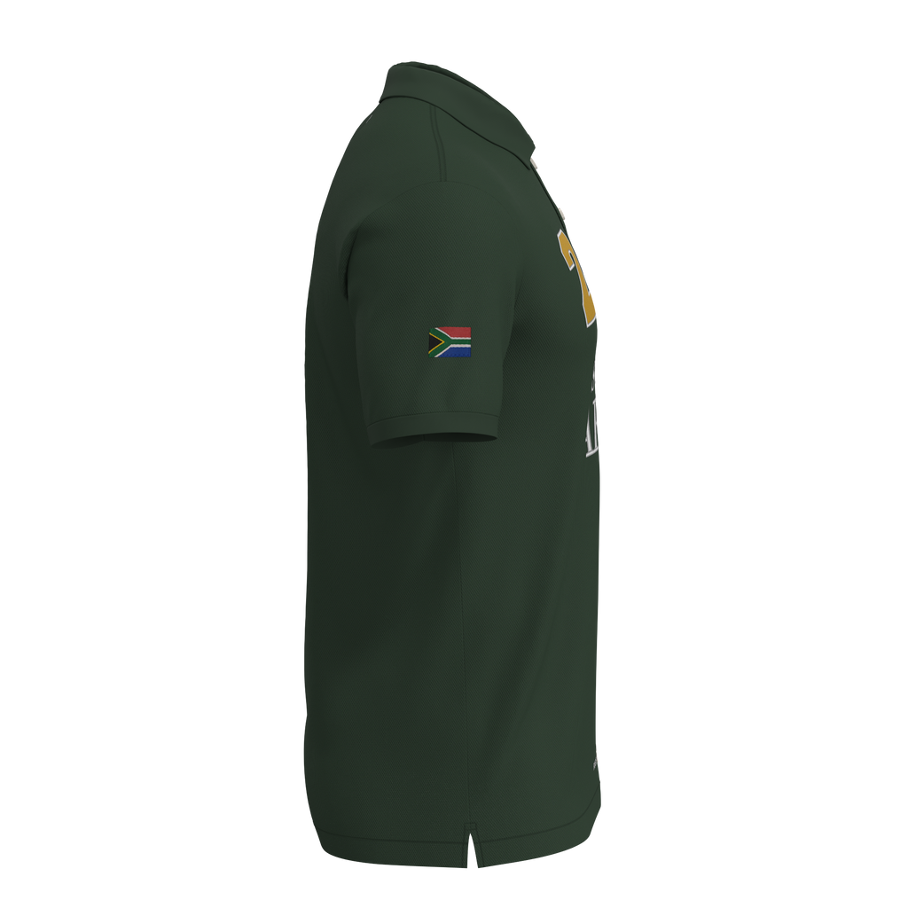 Polo Héritage NATION - SOUTH AFRICA - Brodé dans notre atelier à Béziers | Cent Vingt Trois