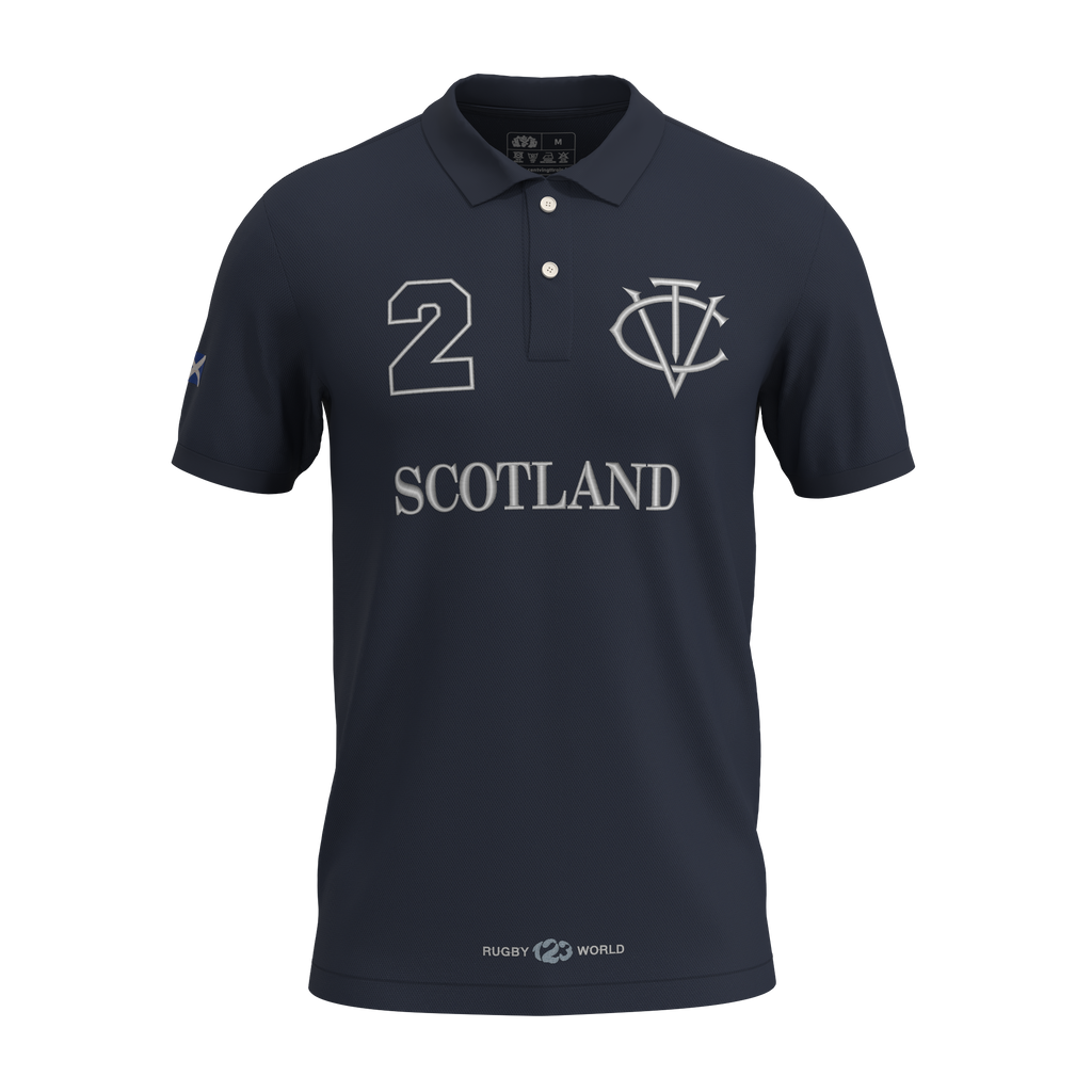 Polo Héritage NATION - SCOTLAND - Brodé dans notre atelier à Béziers | Cent Vingt Trois