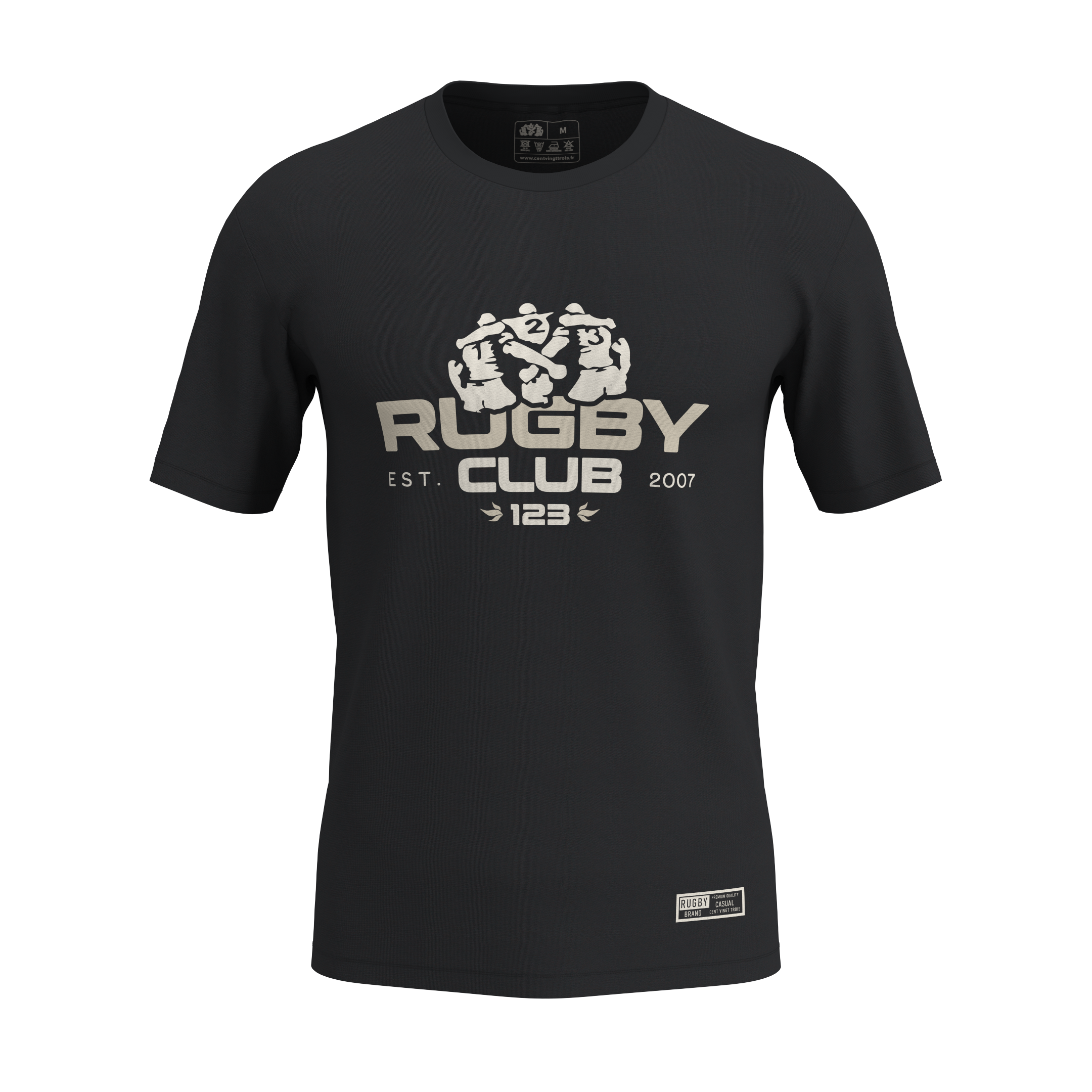Ruck Rugby Club — Le t-shirt de l'esprit collectif | Cent Vingt Trois