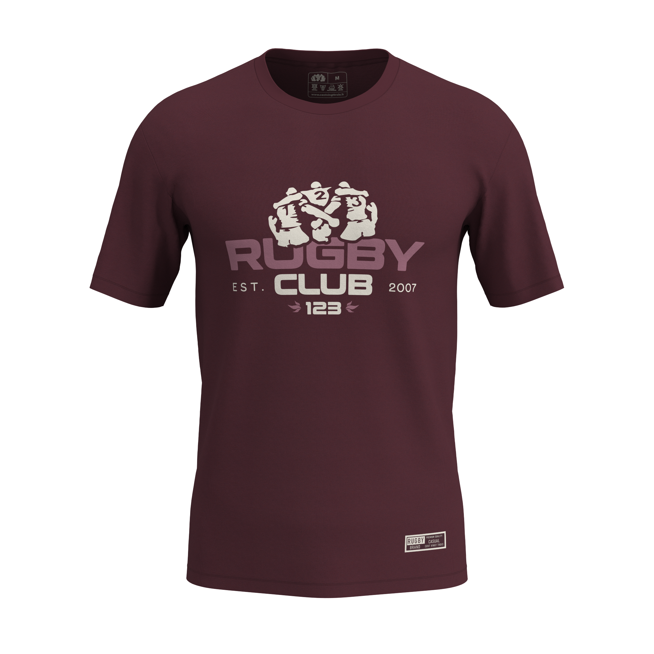 Ruck Rugby Club — Le t-shirt de l'esprit collectif | Cent Vingt Trois
