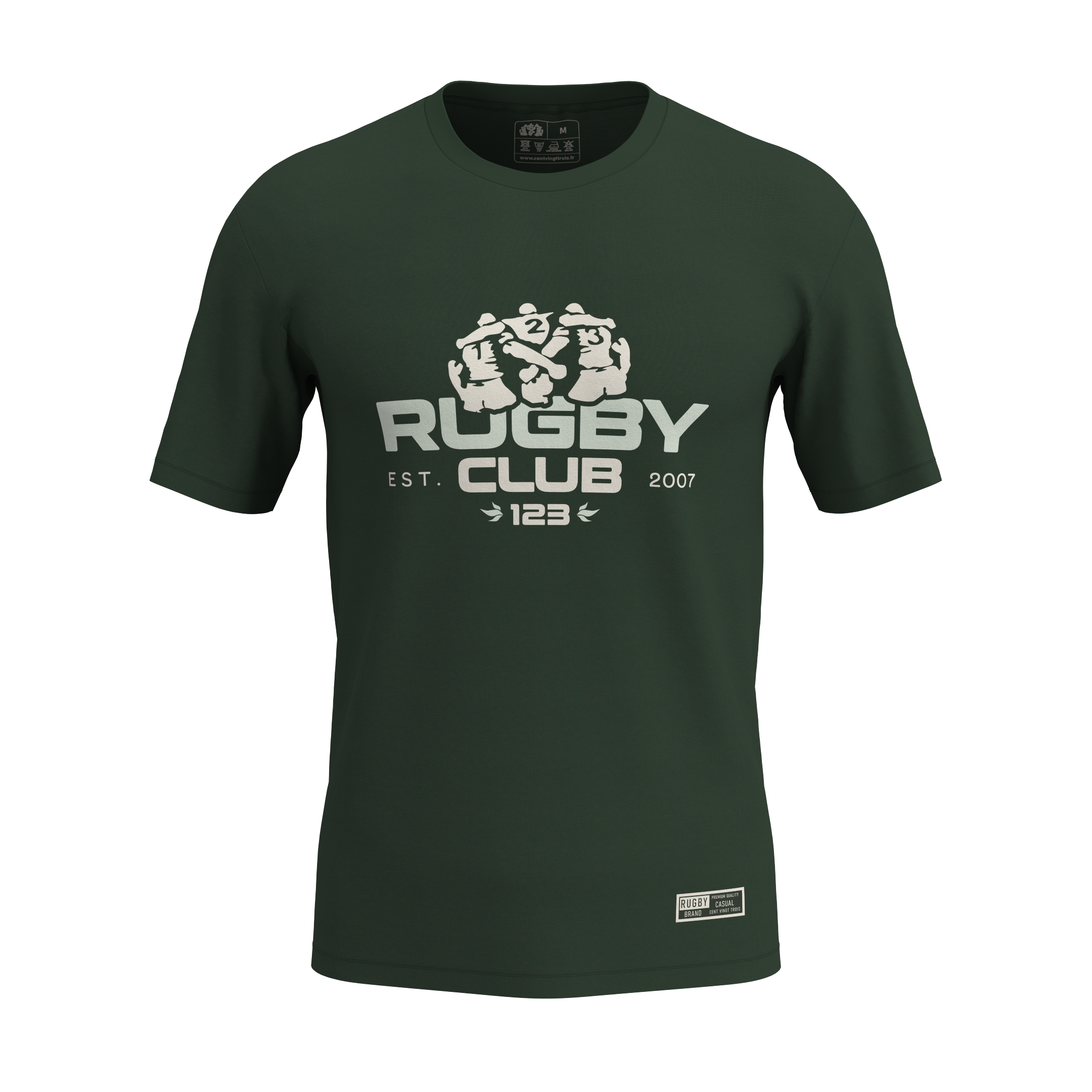 Ruck Rugby Club — Le t-shirt de l'esprit collectif | Cent Vingt Trois