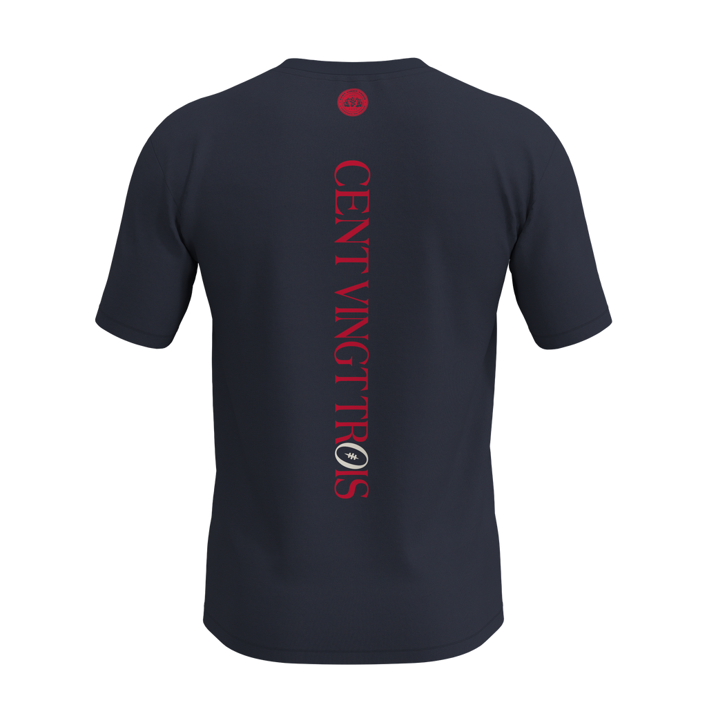 Ruck Béziers Ovalie Tradi — Le t-shirt de la tradition biterroise | Cent Vingt Trois