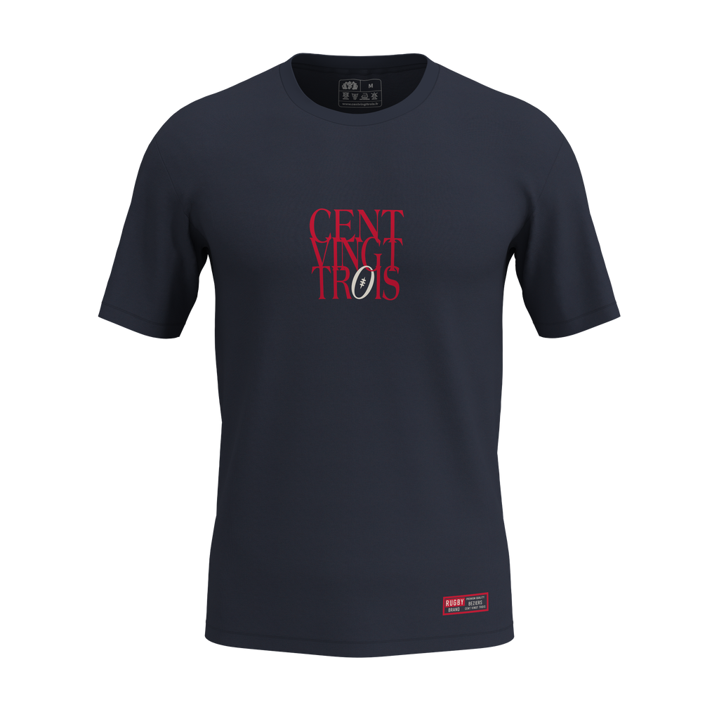 Ruck Béziers Ovalie Tradi — Le t-shirt de la tradition biterroise | Cent Vingt Trois