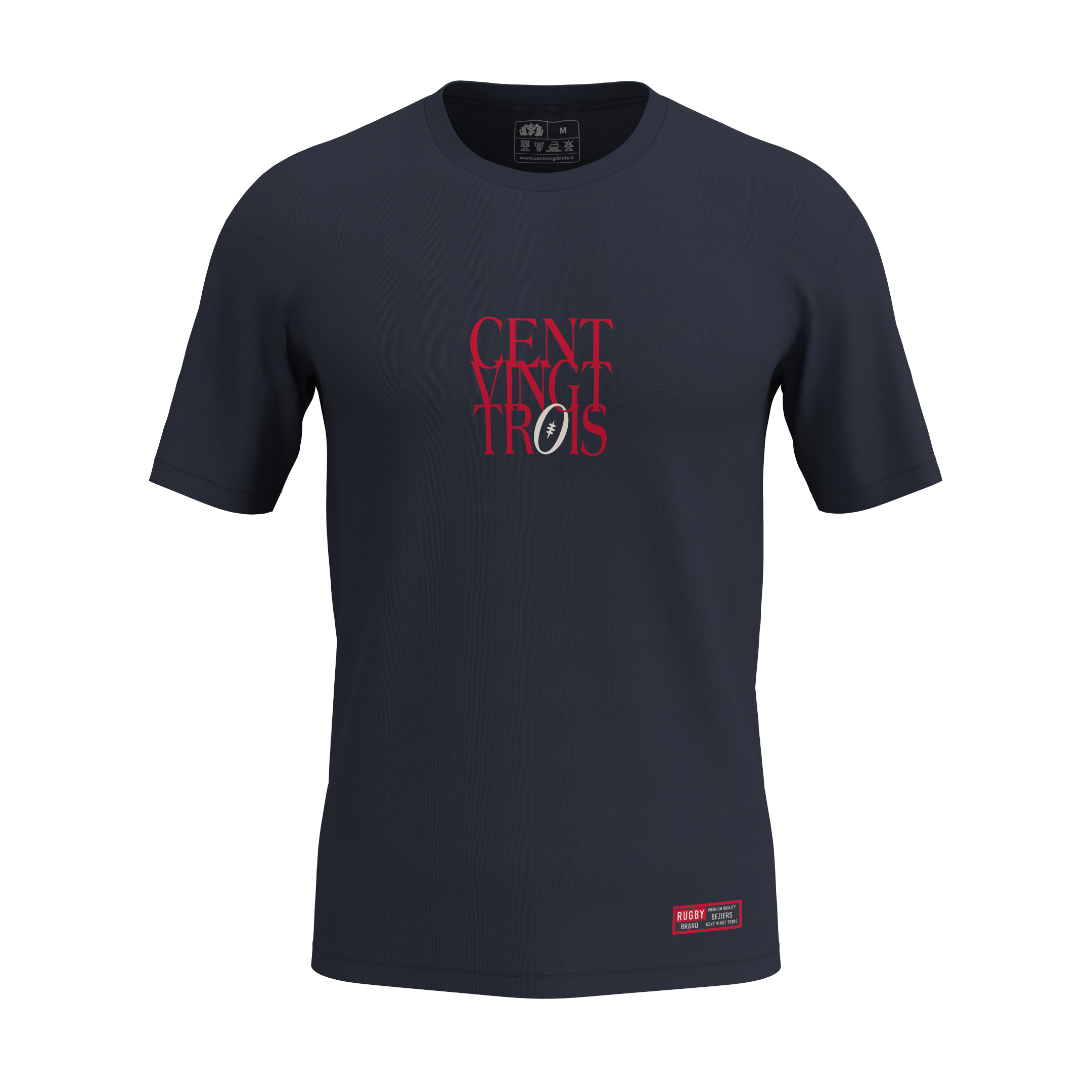 Ruck Béziers Ovalie Classic — Le t-shirt hommage à la capitale du rugby | Cent Vingt Trois