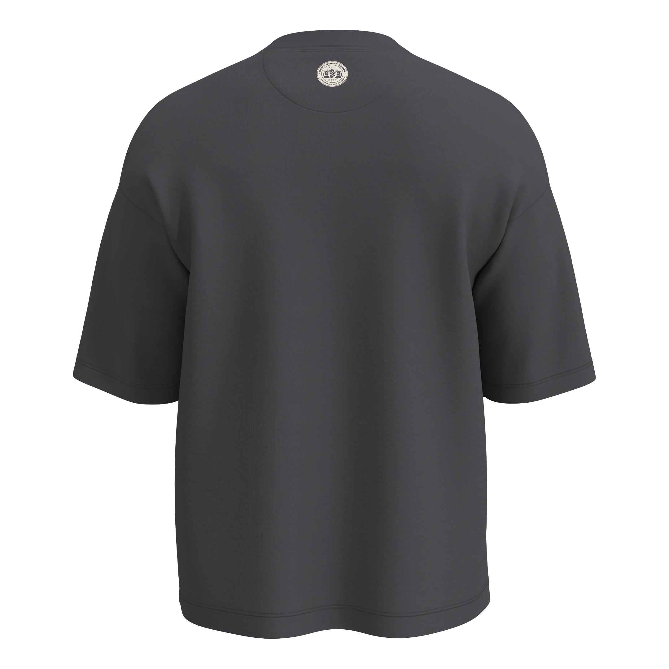 T-shirt oversize streetwear unisexe “Offload - Casual” – French Terry 300g – Coton biologique