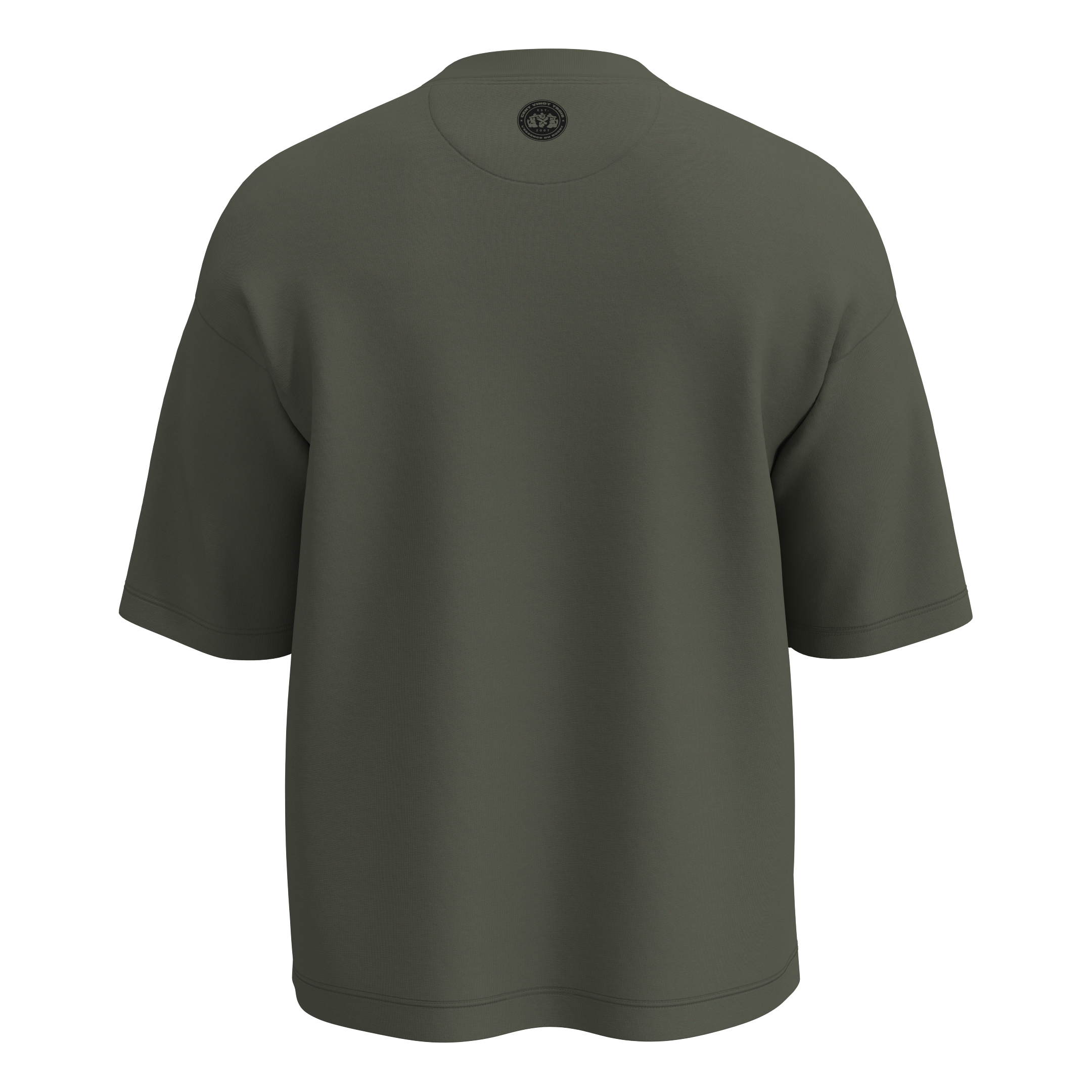 T-shirt oversize streetwear unisexe “Offload - Casual” – French Terry 300g – Coton biologique