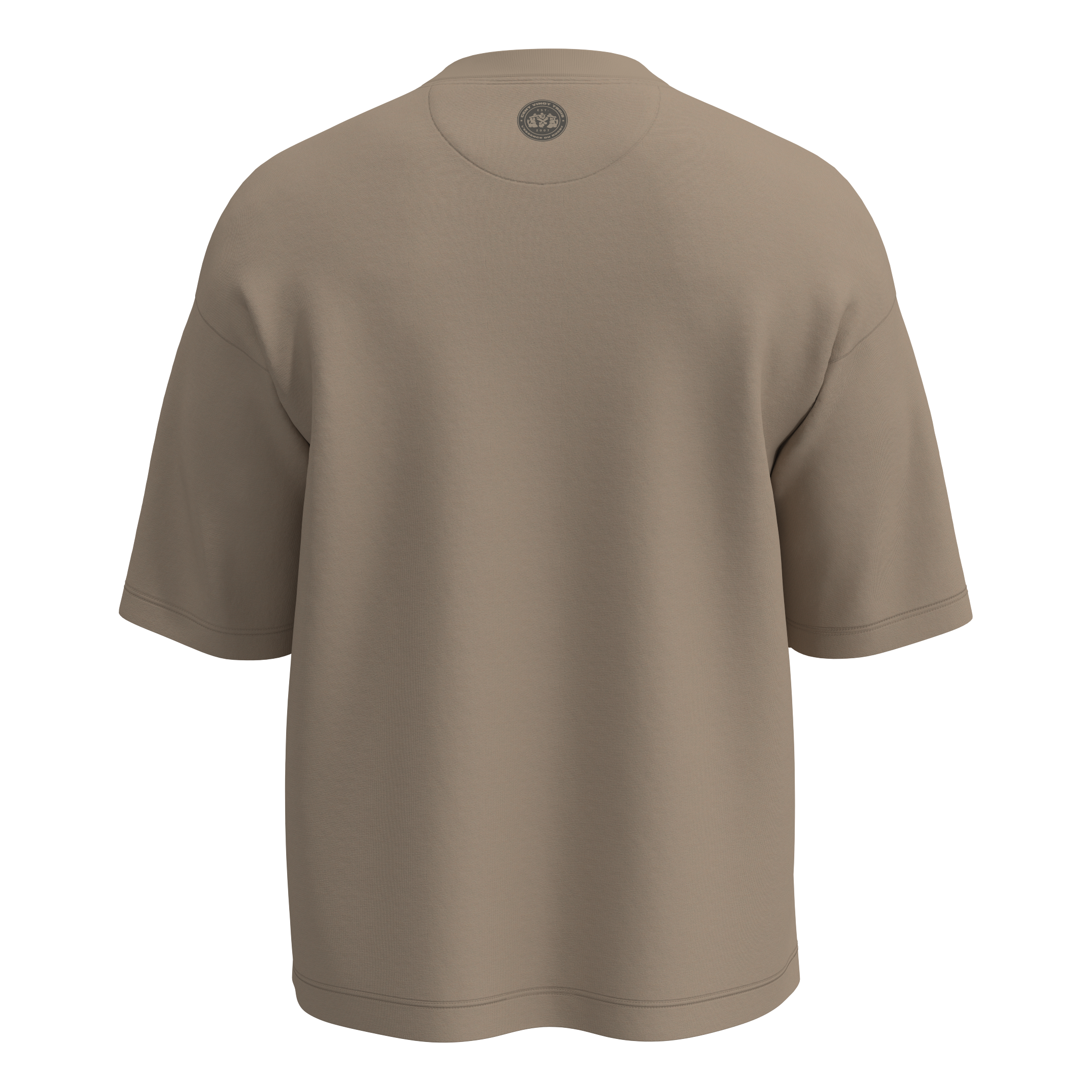 T-shirt oversize streetwear unisexe “Offload - Casual” – French Terry 300g – Coton biologique