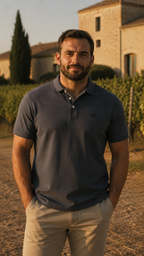 Polo Héritage 123 — Brodé dans notre atelier à Béziers | Cent Vingt Trois