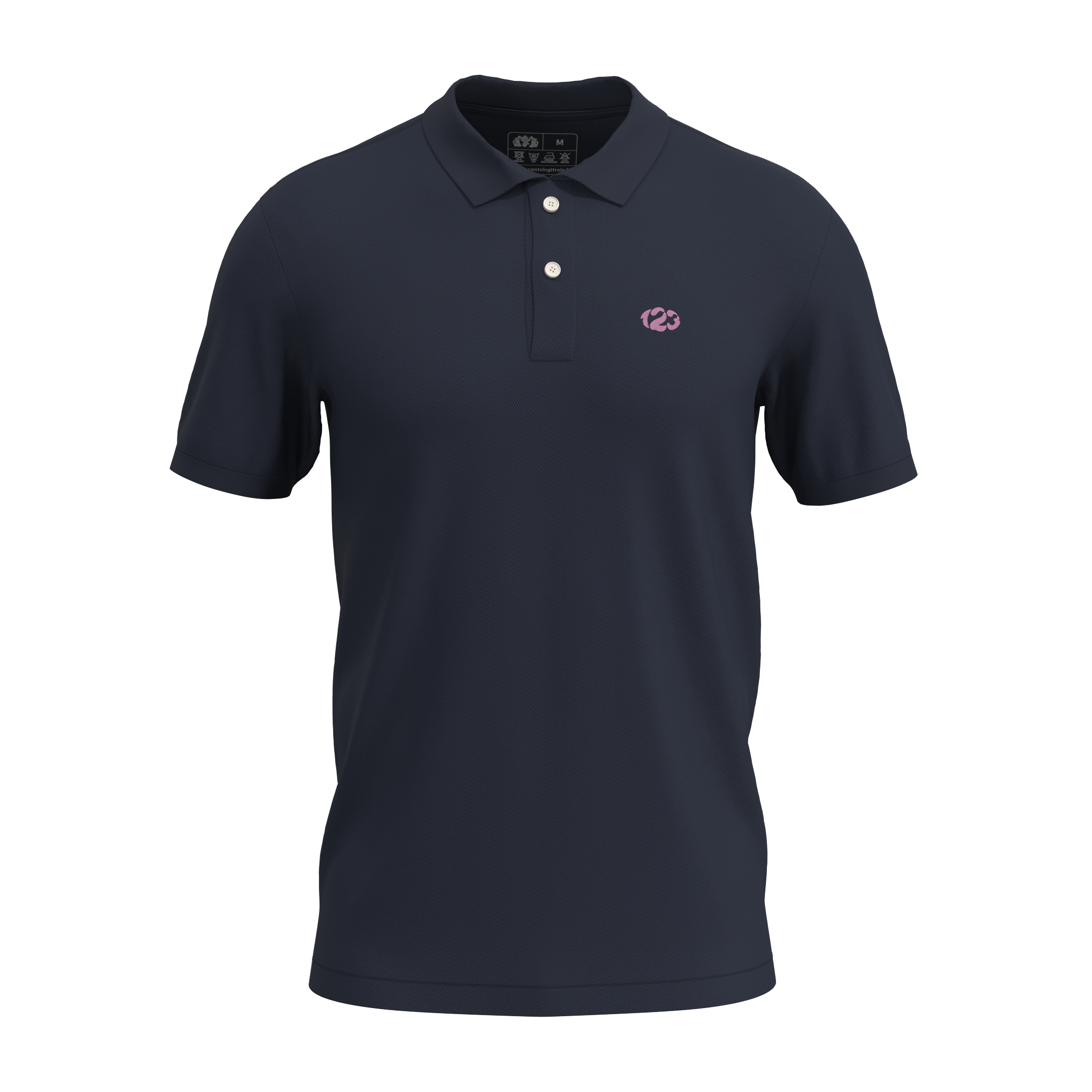 Polo Héritage 123 — Brodé dans notre atelier à Béziers | Cent Vingt Trois