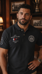 Polo Héritage AUSTRALIA - Brodé dans notre atelier à Béziers | Cent Vingt Trois