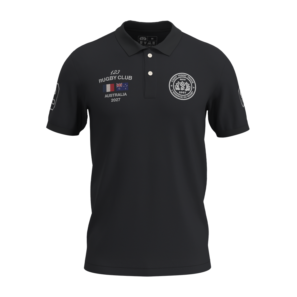 Polo Héritage AUSTRALIA - Brodée dans notre atelier à Béziers | Cent Vingt Trois