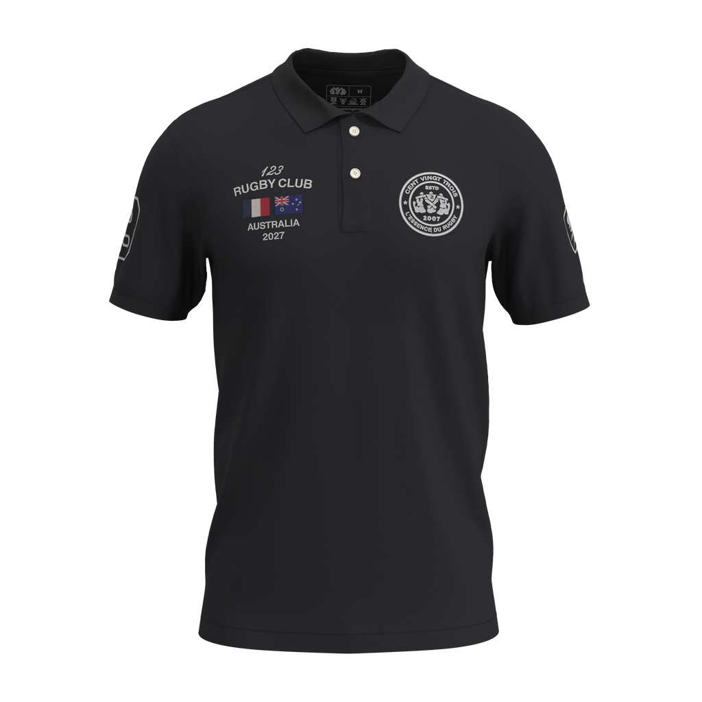Polo Héritage AUSTRALIA - Brodé dans notre atelier à Béziers | Cent Vingt Trois