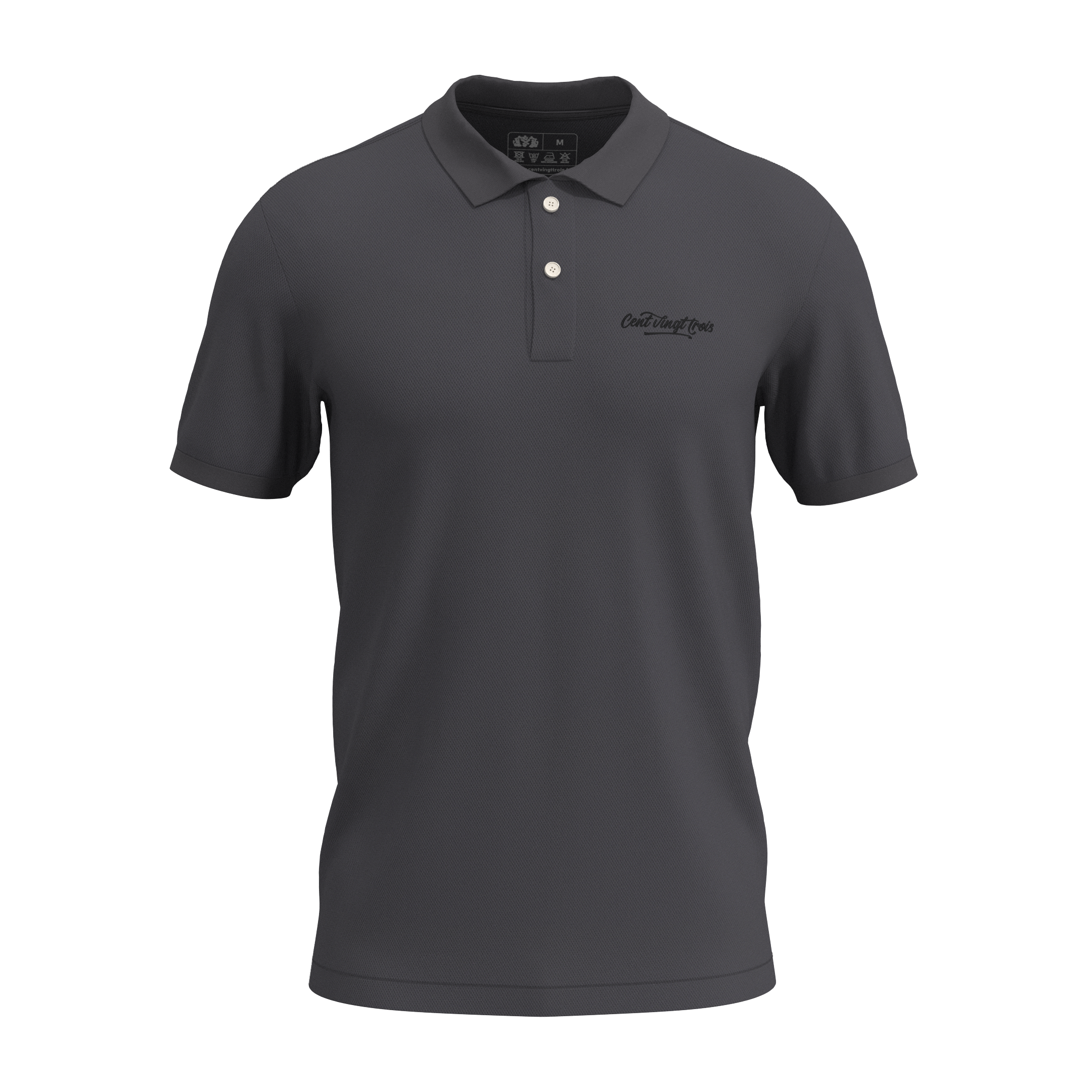 Polo Héritage Signature — Brodé dans notre atelier à Béziers | Cent Vingt Trois